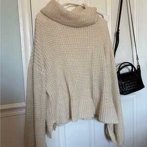 Cozy Cream Turtleneck Sweater